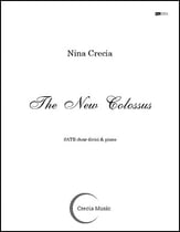 The New Colossus SATB choral sheet music cover